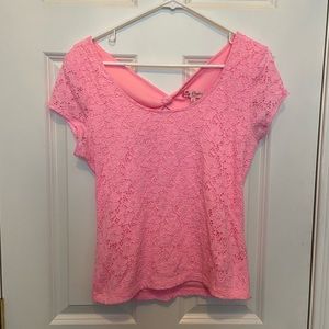 Floral texture shirt